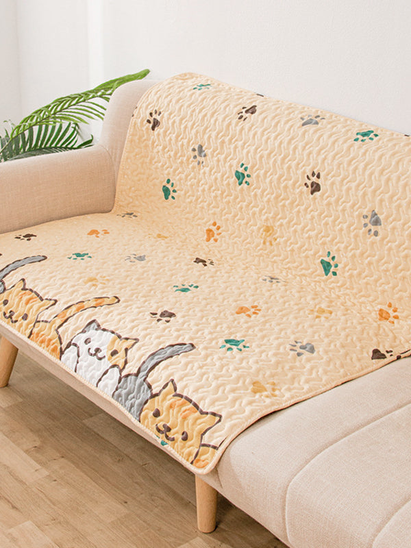 Household Simple Printing Pet Sleeping Mat