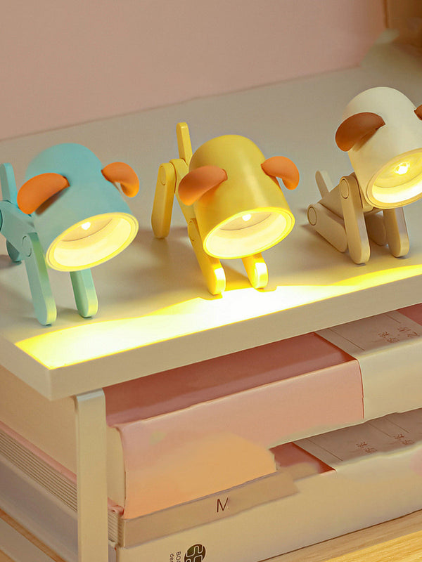 Cute Night Light Mini Desktop Ornament Cartoon Puppy Creative Ornament