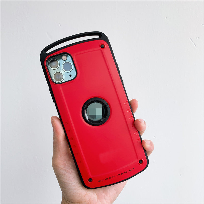 Creative Solid Color Frosted Fall Protection Case Phone Case