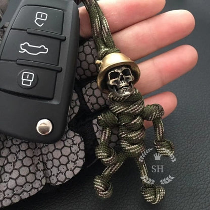 Skull Retro Old Pendant Car Key Pendant