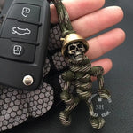 Skull Retro Old Pendant Car Key Pendant