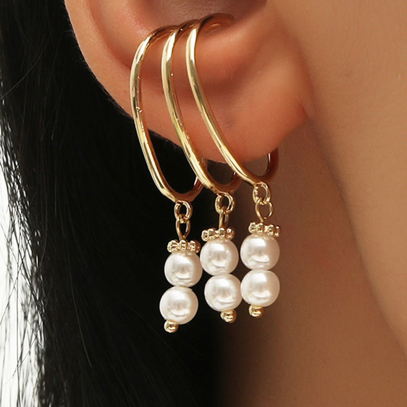 High Quality Fashion woman Simple Temperament Cold Wind Ear Bone Clip