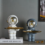 Nordic Light Luxury Astronaut Entrance Key Home Storage Ornaments