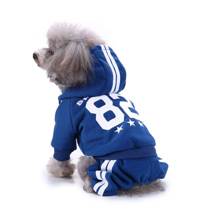 Four-legged pet clothes sportswear