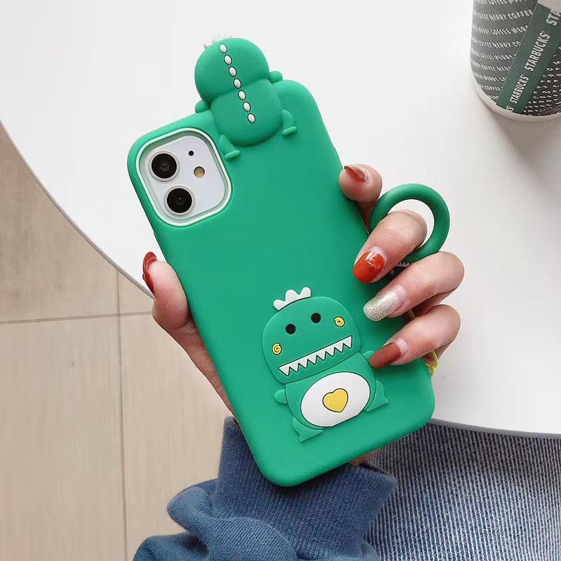 Silicone iphone case cute animals