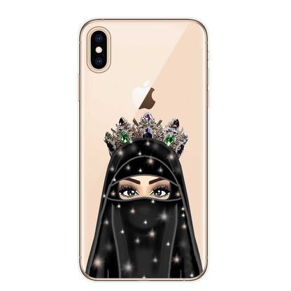 Veil girl iphone case