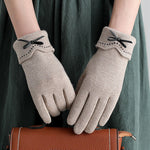 High Quality Fashion Driving touch screen wool cashmere gloves