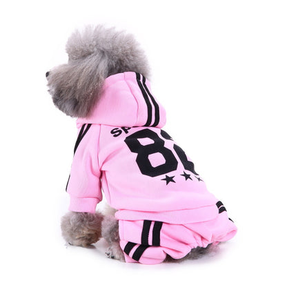 Four-legged pet clothes sportswear