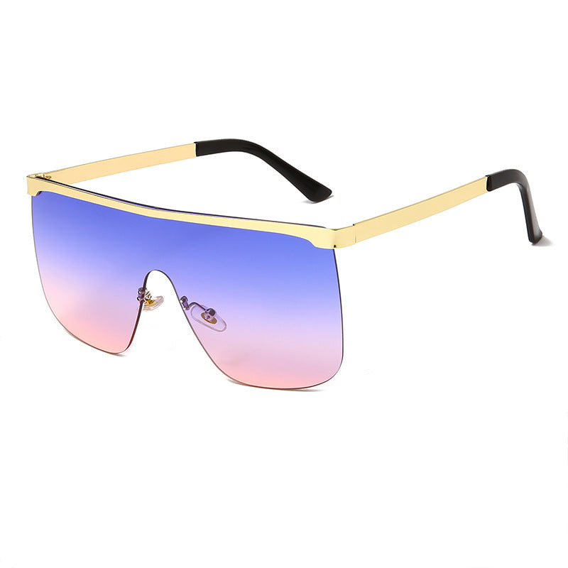 High Quality Fashion Simple Temperament Female Flying Sunglasses Plastic Frame