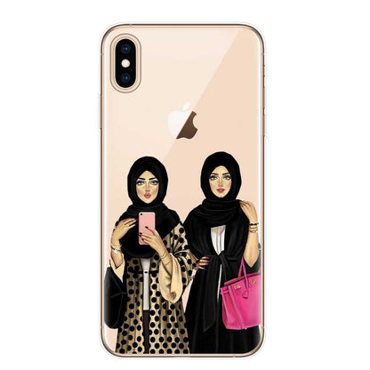 Veil girl iphone case