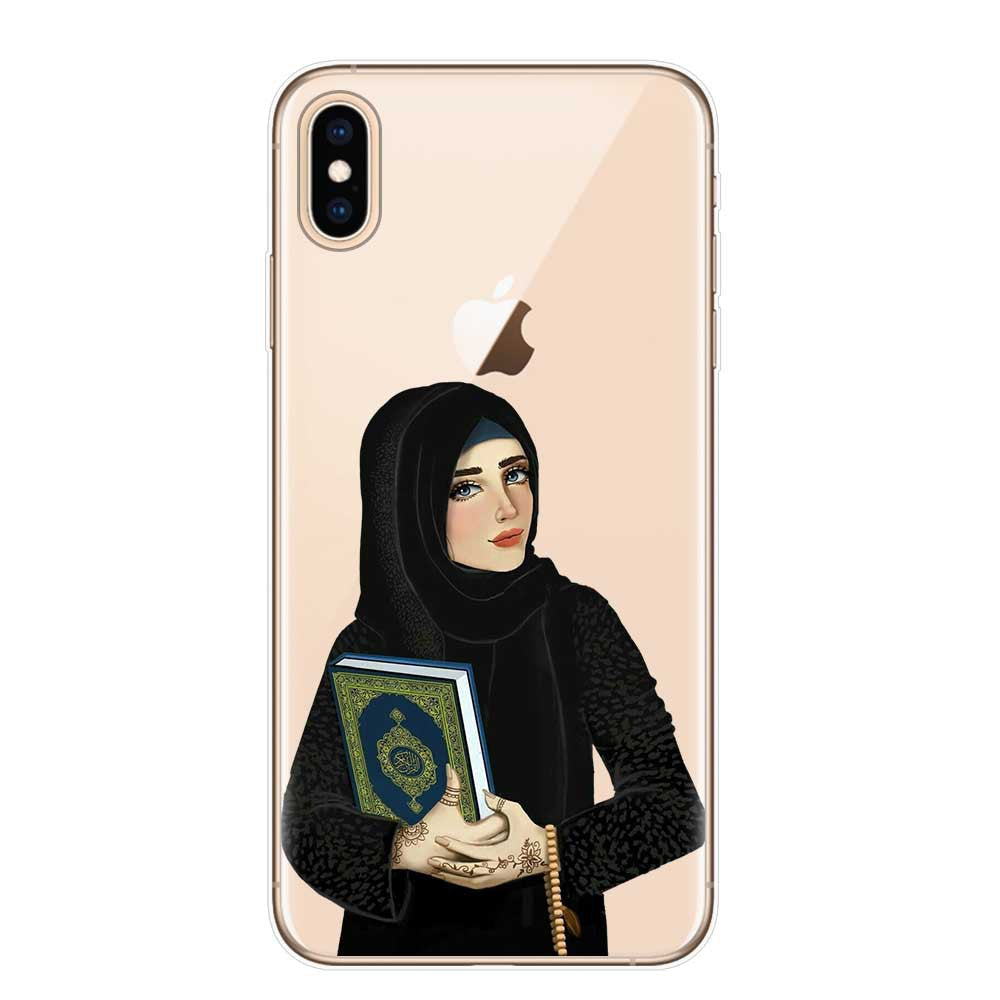 Veil girl iphone case