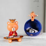 Key Home storage and ornament of cartoon gateway