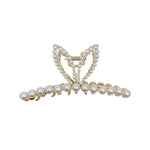 High Quality Fashion Pearl Bunny Ears Clip Female Large Back Head