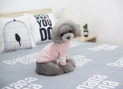 Pure cotton wool soft pet clothes