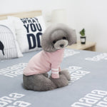 Pure cotton wool soft pet clothes