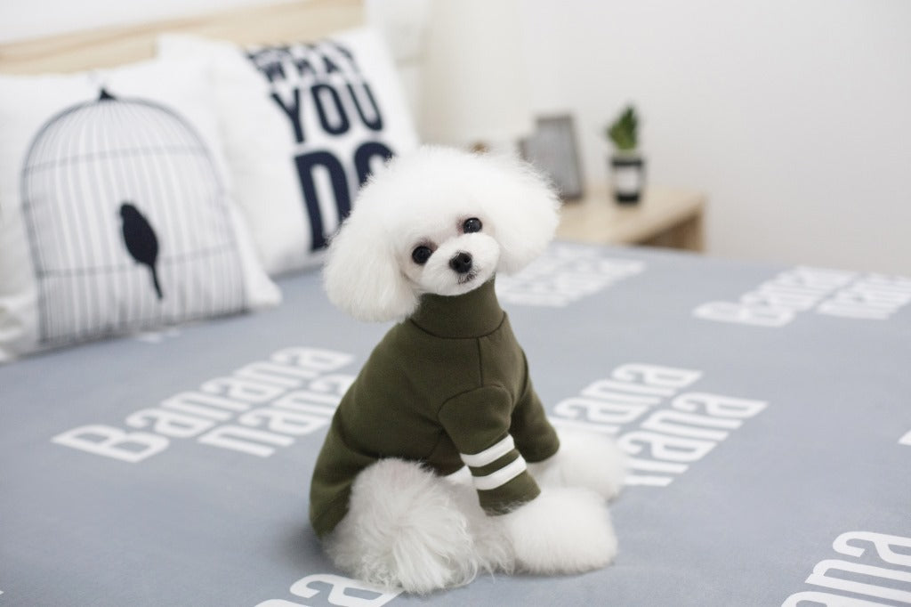 Pure cotton wool soft pet clothes