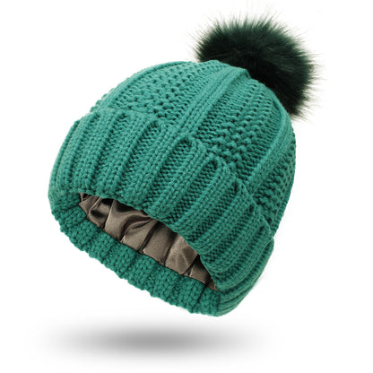 High Quality Fashion Knitted Hat Loose And Warm Cross-border Woolen Hat Ladies