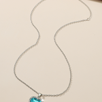 High Quality Fashion Heart shaped crystal Zircon Necklace