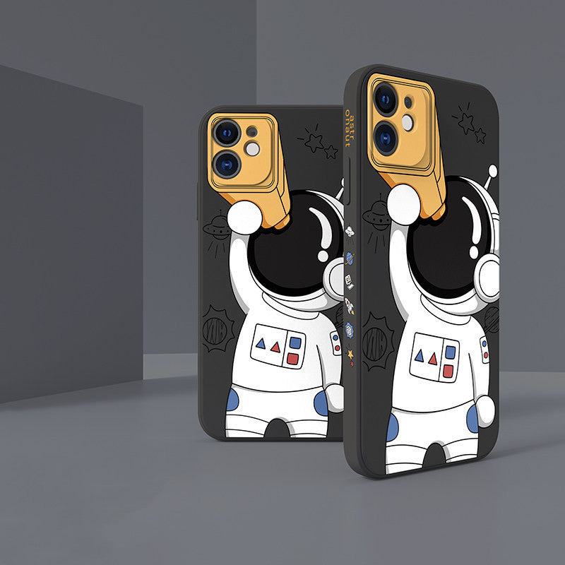 Astronauts, iphone Case Side Pattern, Soft Case