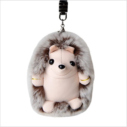 Plush Rabbit Car Key Chain Car Pendant Mobile Phone Accessories Handbag tag