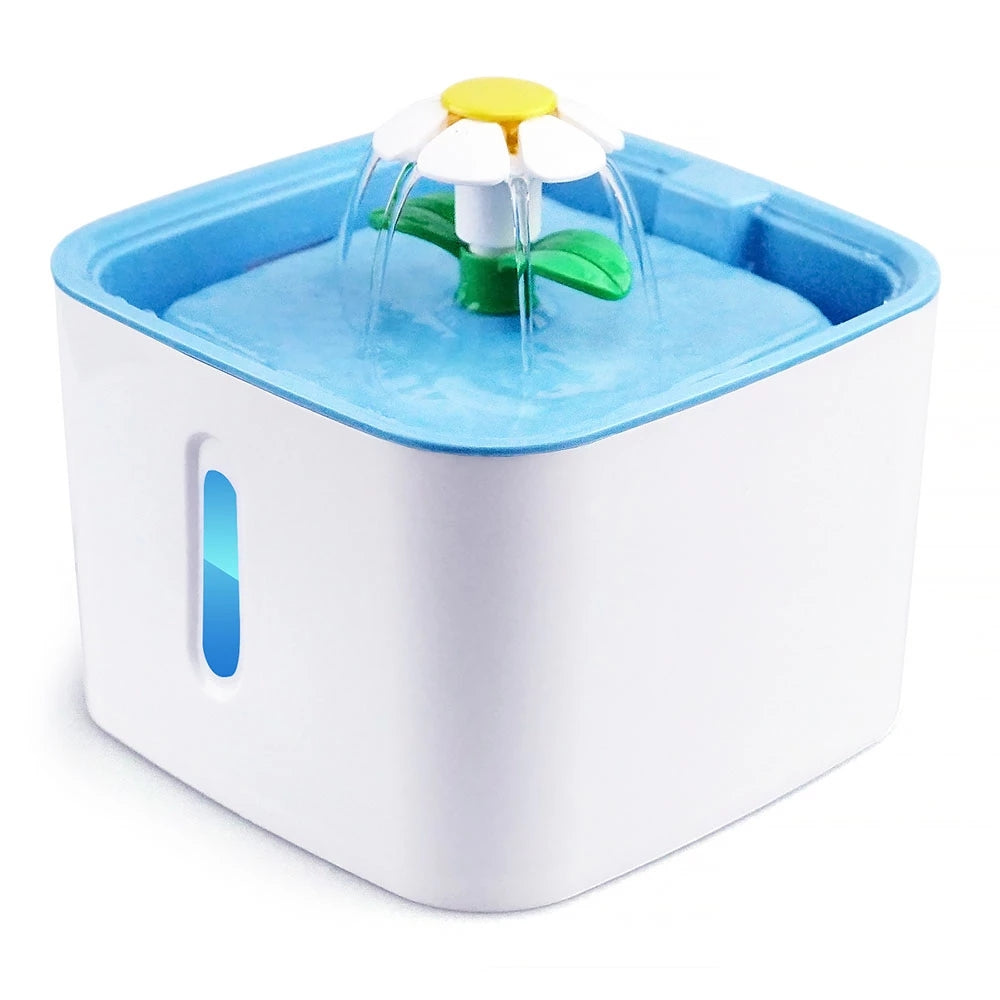 Pet Water Dispenser With Square Window