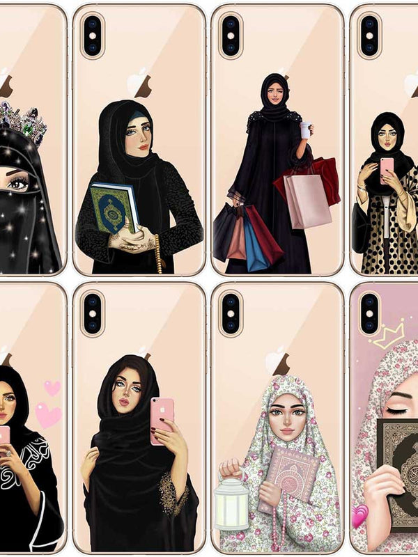 Veil girl iphone case