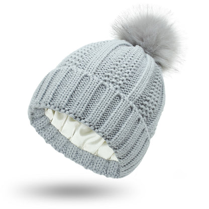 High Quality Fashion Knitted Hat Loose And Warm Cross-border Woolen Hat Ladies