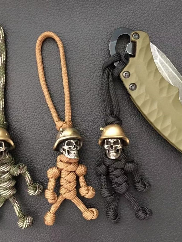Skull Retro Old Pendant Car Key Pendant