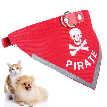 High Quality Skull pet triangle scarf