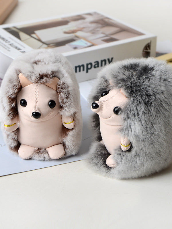 Plush Rabbit Car Key Chain Car Pendant Mobile Phone Accessories Handbag tag