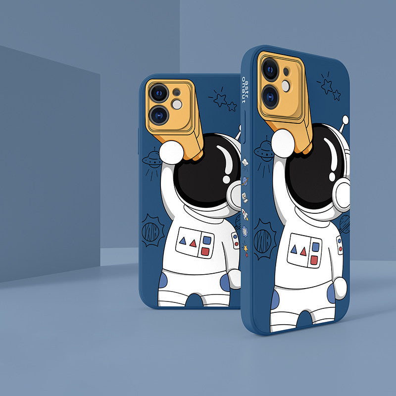 Astronauts, iphone Case Side Pattern, Soft Case