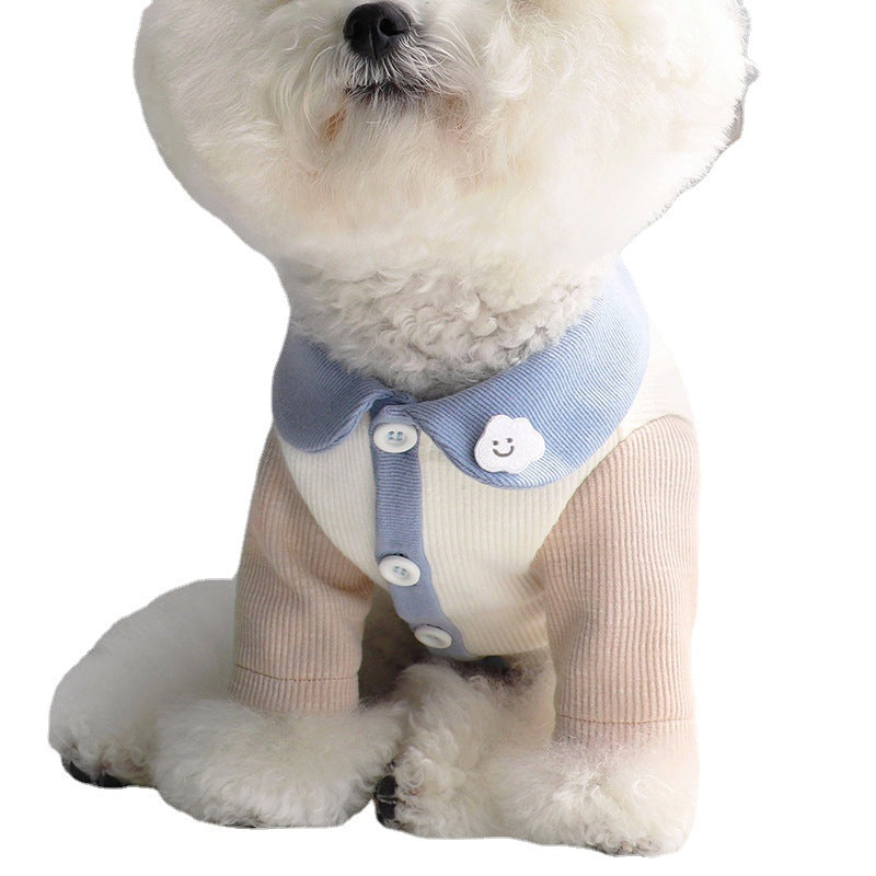 Ribbed Yorkshire Small Puppy Pet Costume