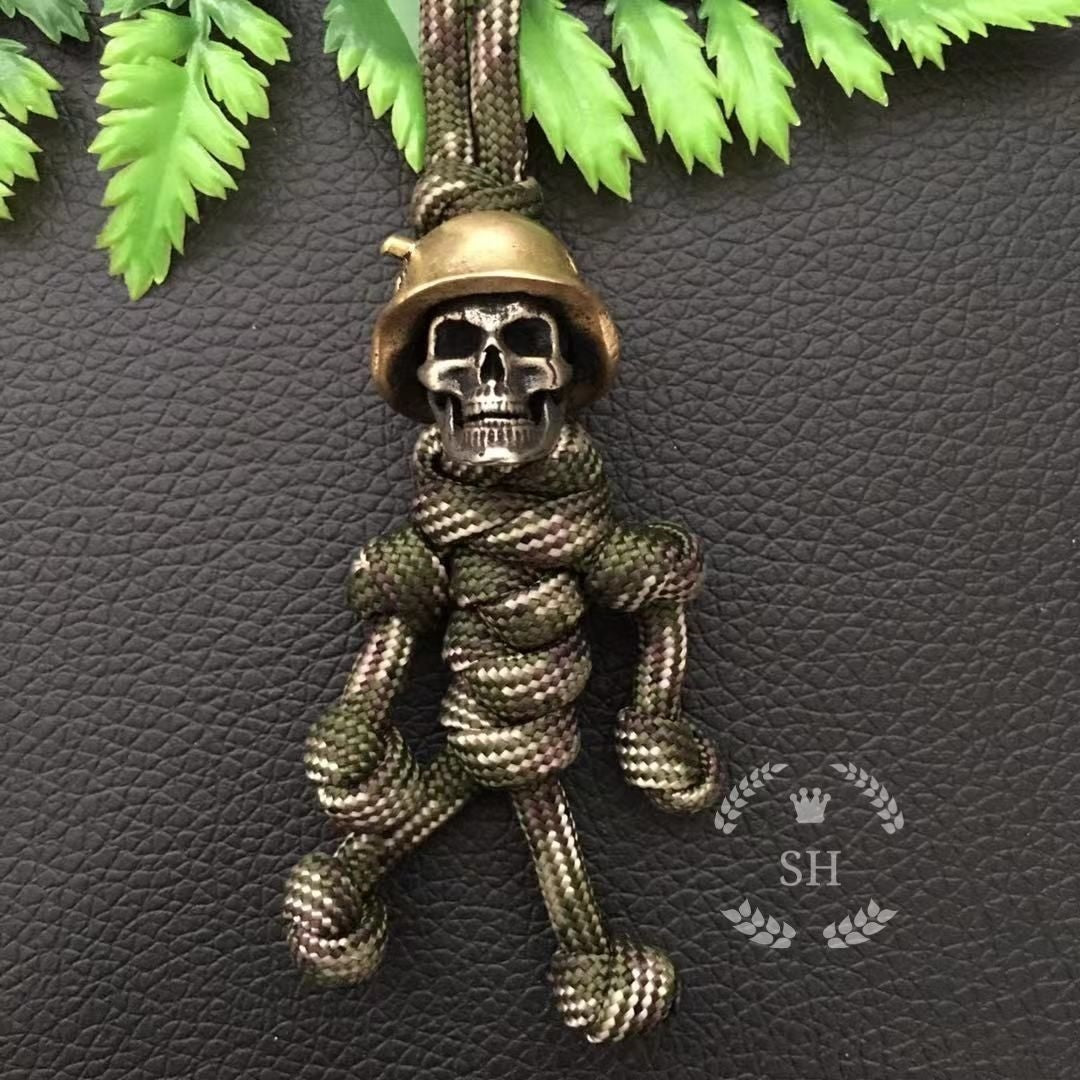 Skull Retro Old Pendant Car Key Pendant