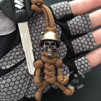 Skull Retro Old Pendant Car Key Pendant